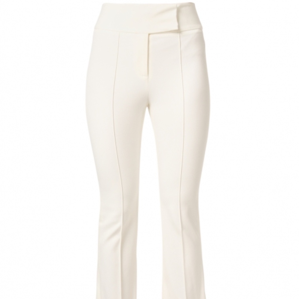Veronica Beard- Jupiter Cotton-blend Twill Bootcut Pants (size 8)